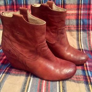 CARSON FRYE WEDGES - $75